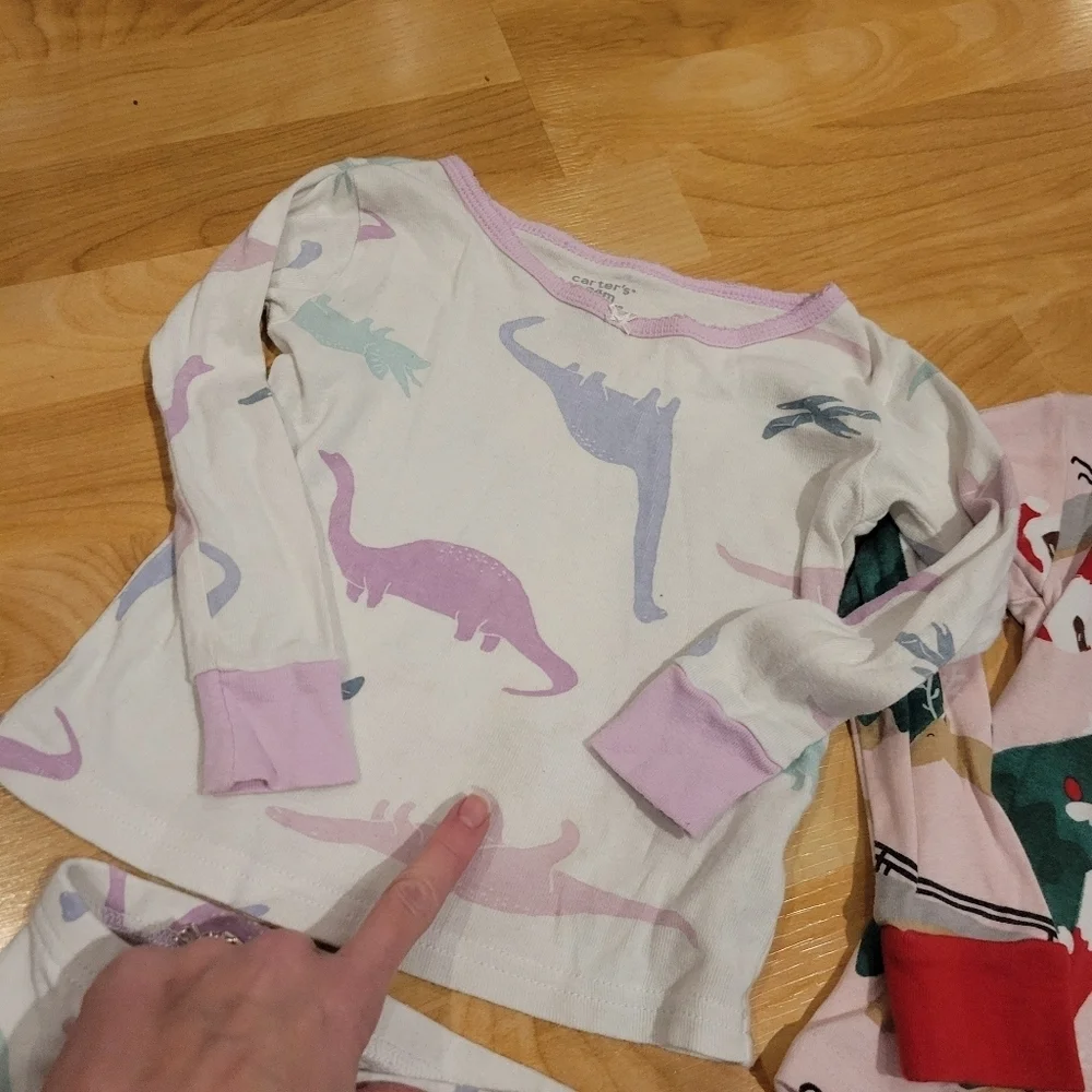 Carter's Two Piece Pajama Set Bundle Size 24 Months